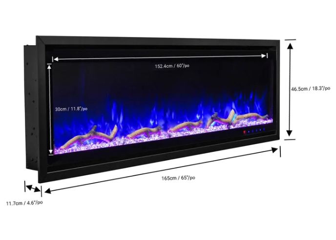 Wall Mounted Electric Fireplace