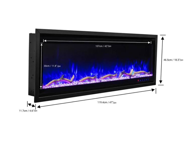 Wall Mounted Electric Fireplace