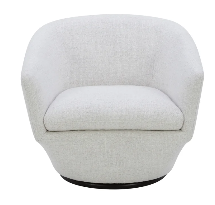 Aiden & Ivy Fabric Swivel Chair