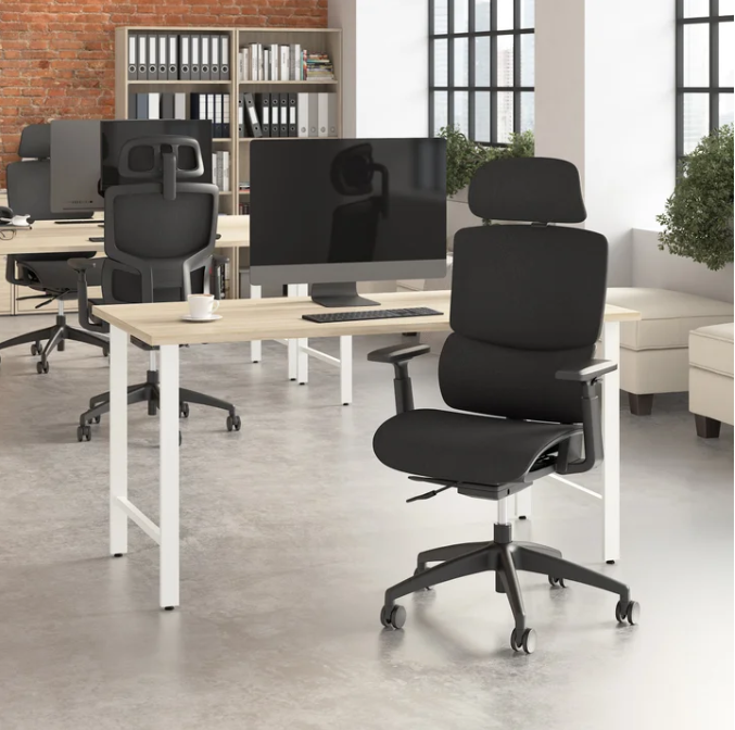 Align High Back Ergonomic Mesh Office Chair, Black